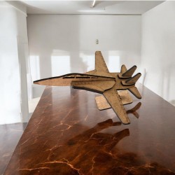 Model Ahşap Jet uçak
