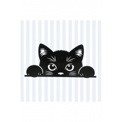 Sevimli Kedi Duvar Panosu
