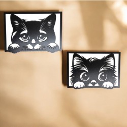 Kedi duvar panosu (2'li)
