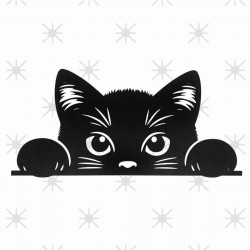 Sevimli Kedi Duvar Panosu