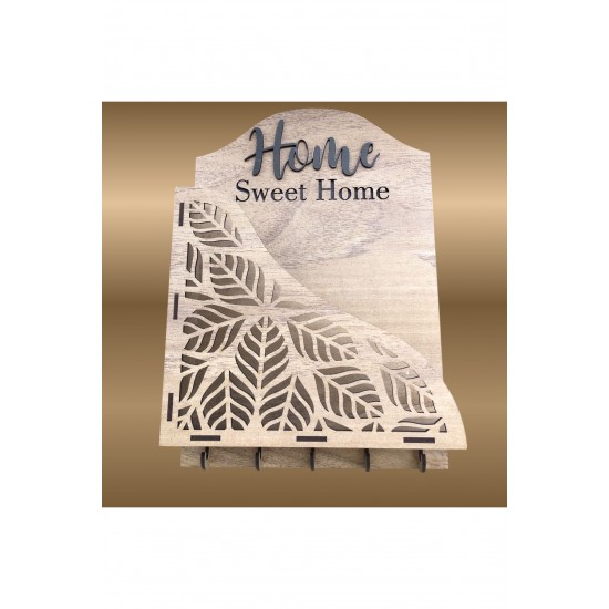 Home Sweet Home Lazer Kesim Ahşap Anahtarlık & Duvar Dekoru Home Sweet Home Lazer Kesim Ahşap Anahtarlık & Duvar Dekoru